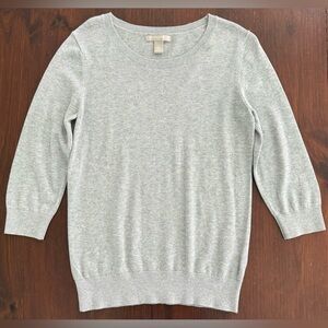 BR Light Gray Sweater